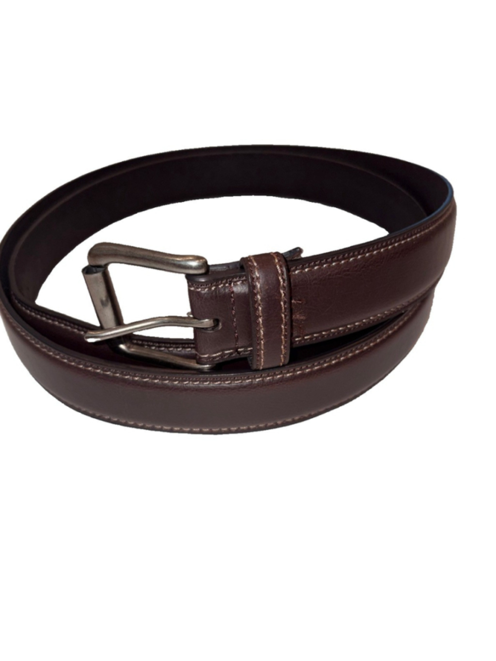 Dickies Genuine Leather Belt-brown Size 52”-big & Tall- Rugged -office Wear-